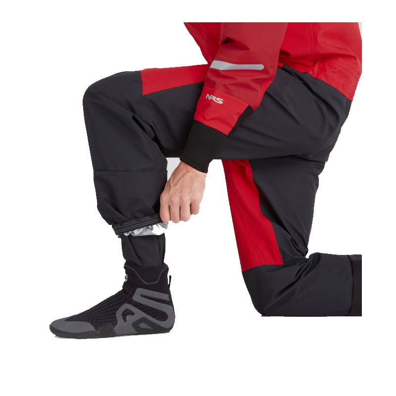 NRS Mens Foray Dry Suit - Red