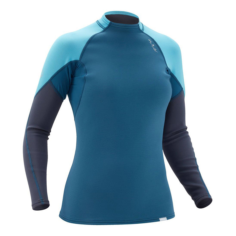 NRS Ladies HydroSkin 0.5 Long-Sleeve Shirt - Poseiden