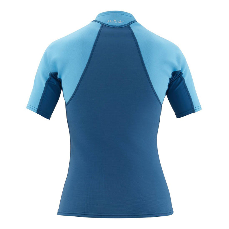 NRS Ladies HydroSkin 0.5 Short-Sleeve Shirt - Poseidon