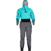 NRS Womens Navigator GORE-TEX Pro Semi-Dry Suit - Aqua