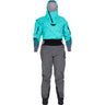 NRS Womens Navigator GORE-TEX Pro Semi-Dry Suit - Aqua