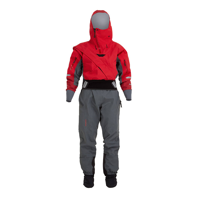 NRS Womens Navigator GORE-TEX Pro Semi-Dry Suit - Red