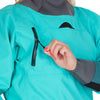 NRS Women&#39;s Rev GORE-TEX Pro Dry Top - Mediterraenea/Aqua