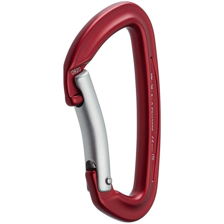 NRS Sliq Bent Gate Karabiner - Red