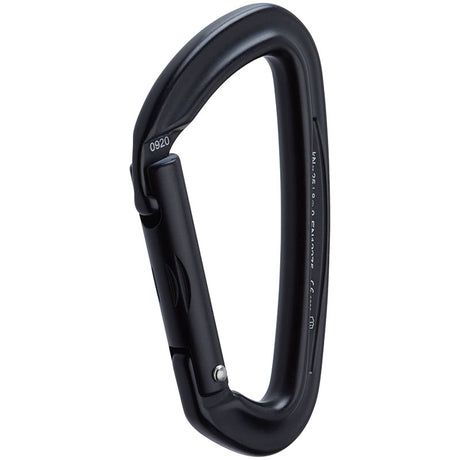 NRS Sliq Straight Gate Carabiner - Black