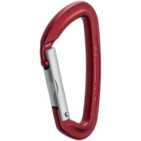 NRS Sliq Straight Gate Carabiner - Red