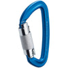 NRS Sliq Twist Lock Carabiner - Bright Blue