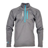 Peak PS Stretch Fleece Zip Top - Grey