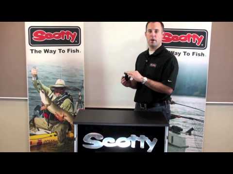 Scotty Compact Threaded Deck Mount 444