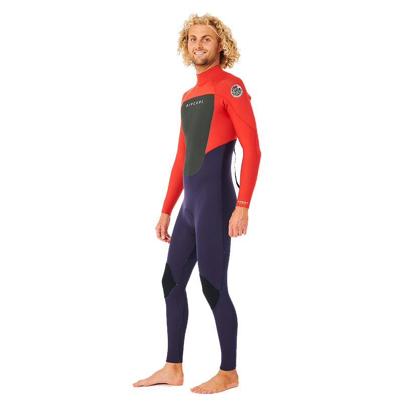 Ripcurl Omega 3/2 Back Zip Wetsuit - Red