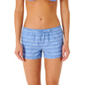 Ripcurl Womens Classic Surf 3inch Board Shorts - Blue/White