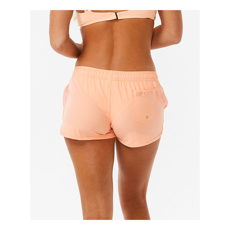 Ripcurl Womens Classic Surf 3inch Board Shorts - Peach