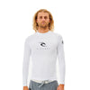 Ripcurl Corps L/S Rash Vest Mens - White