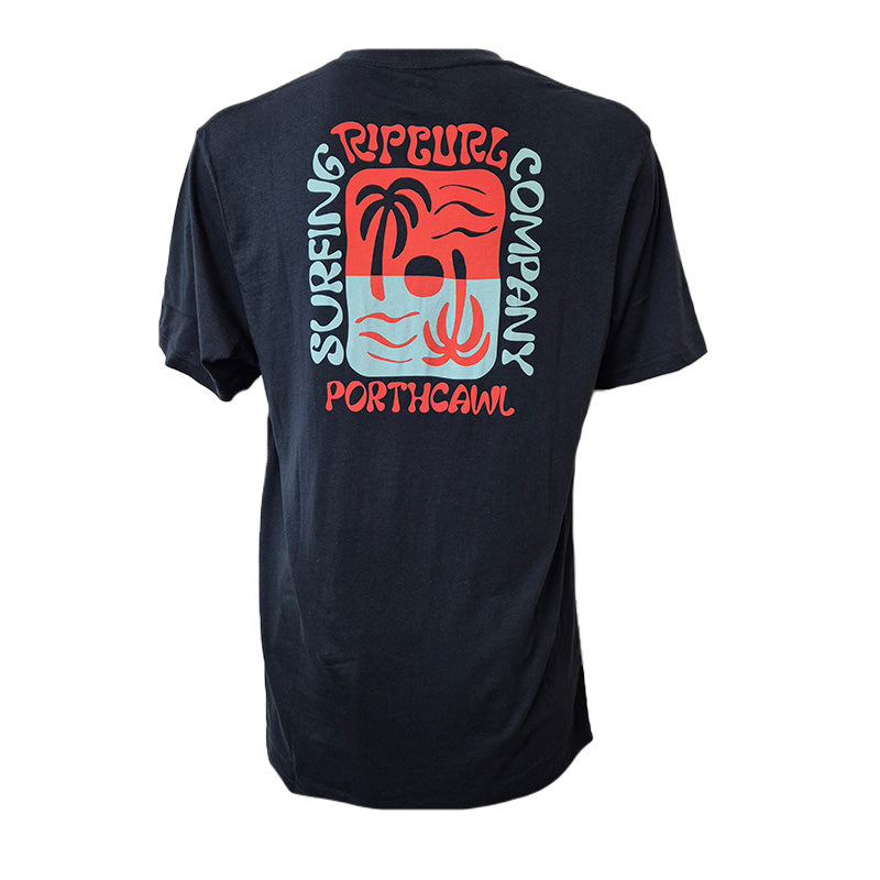 Ripcurl Destination T-Shirt Porthcawl - Matistee Dark Navy 