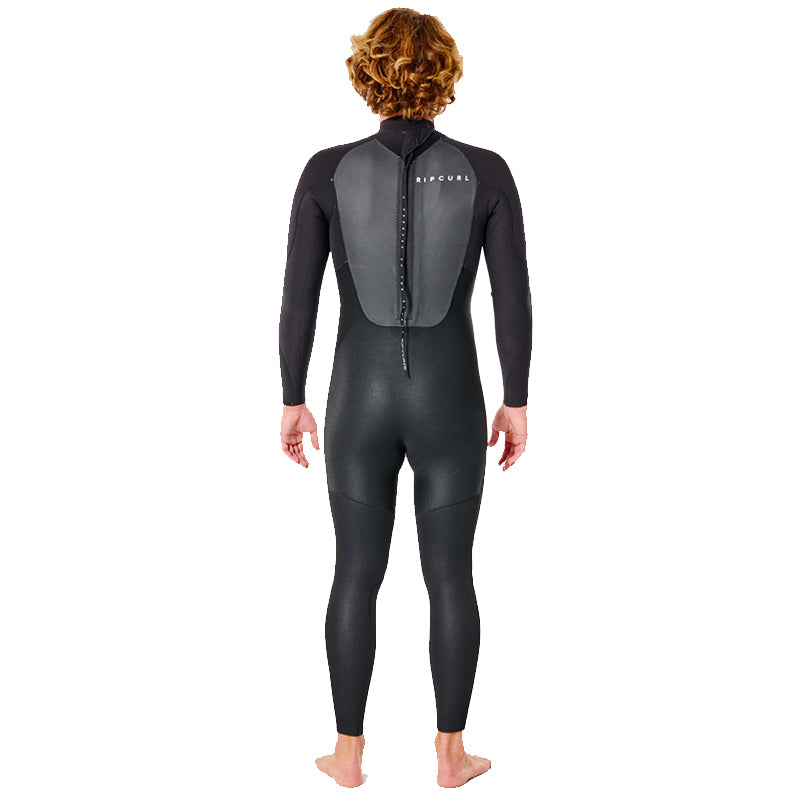 Ripcurl Omega 3/2 E-Stitch Back Zip Wetsuit - Black