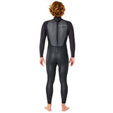 Ripcurl Omega 3/2 E-Stitch Back Zip Wetsuit - Black