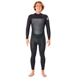 Ripcurl Omega 3/2 E-Stitch Back Zip Wetsuit - Black