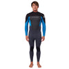 Ripcurl Omega 3/2 E-Stitch Back Zip Wetsuit - Blue