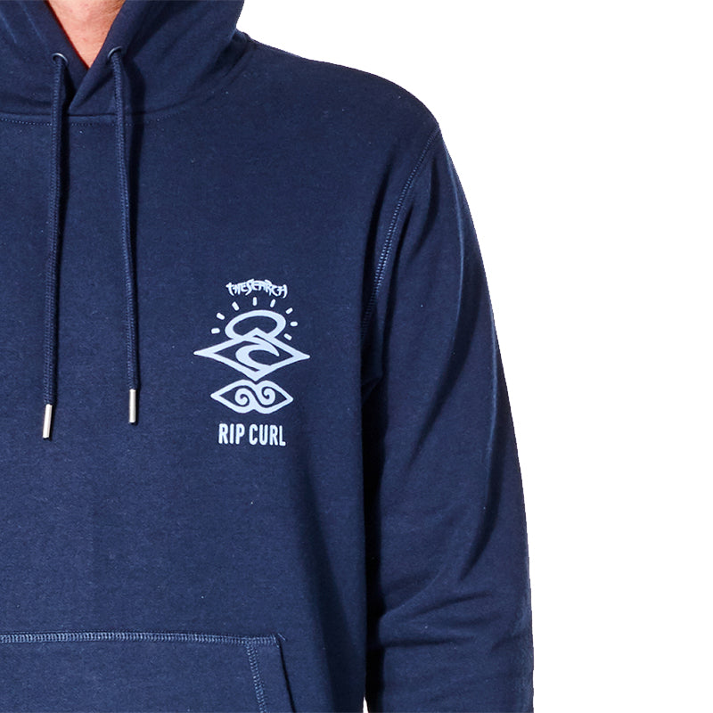 Ripcurl Search Icon Hood Fleece - Navy