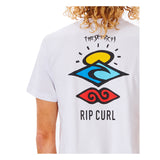 Ripcurl Search Icon Tee - White