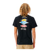 Ripcurl Search Icon Tee - Black