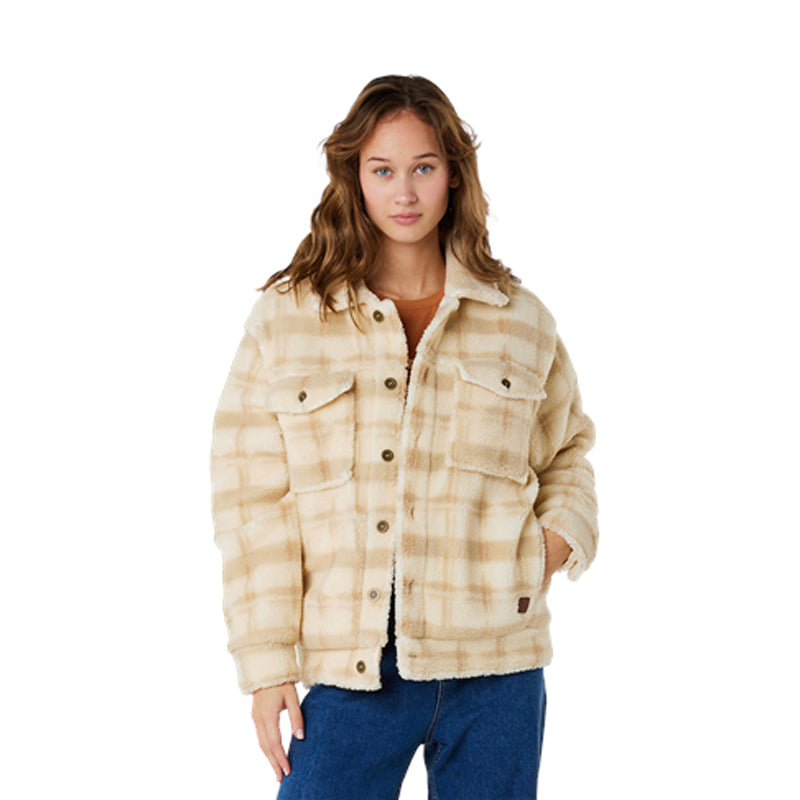 Ripcurl Sunrise Session Sherpa Jacket - Beige