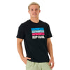 Ripcurl Surf Revival Waving Tee - Black