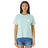 The Ripcurl Women&#39;s Wettie Icon Relaxed Tee - Light Aqua