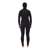 Ripcurl Womens Dawn Patrol 5/4 CZ Hood Wetsuit - Black