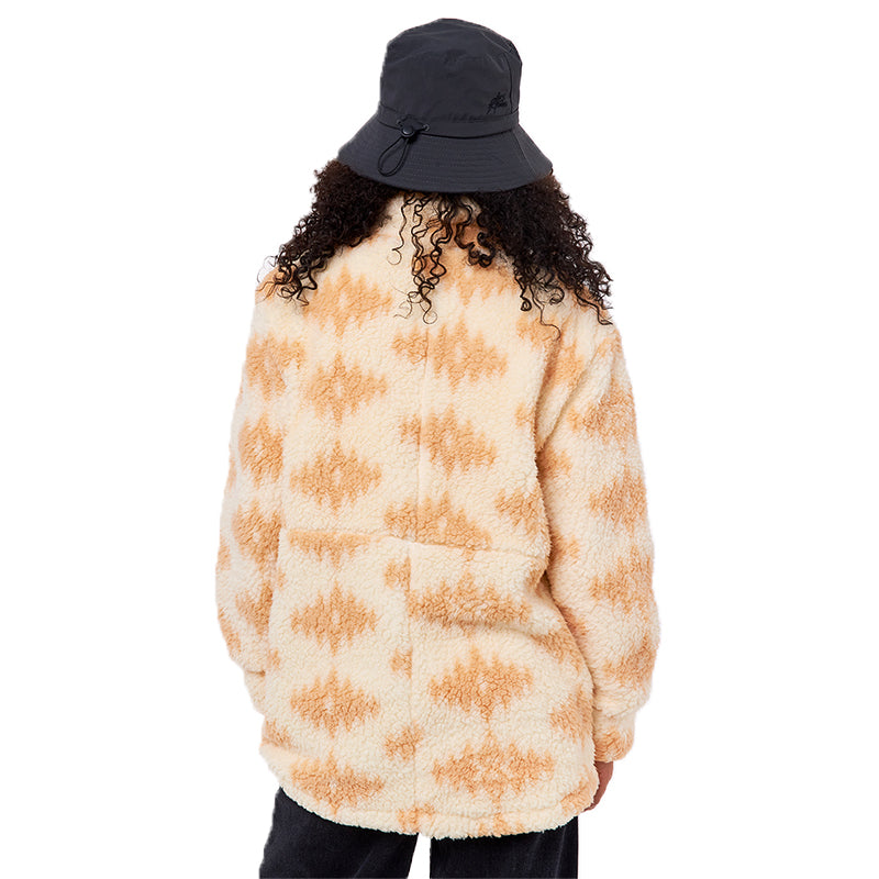 Ripcurl Zuma Aztec Polar Fleece Women&#39;s - Off white 