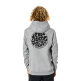 Ripcurl Wetsuit Icon Hood Fleece - Grey Marle