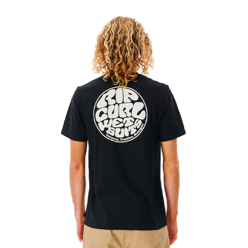 Ripcurl Wetsuit Icon Tee - Black