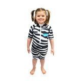 Saltskin Sun Suit - Zebra