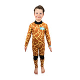 Saltskin 3/2mm Kids Steamer Wetsuit - Giraffe