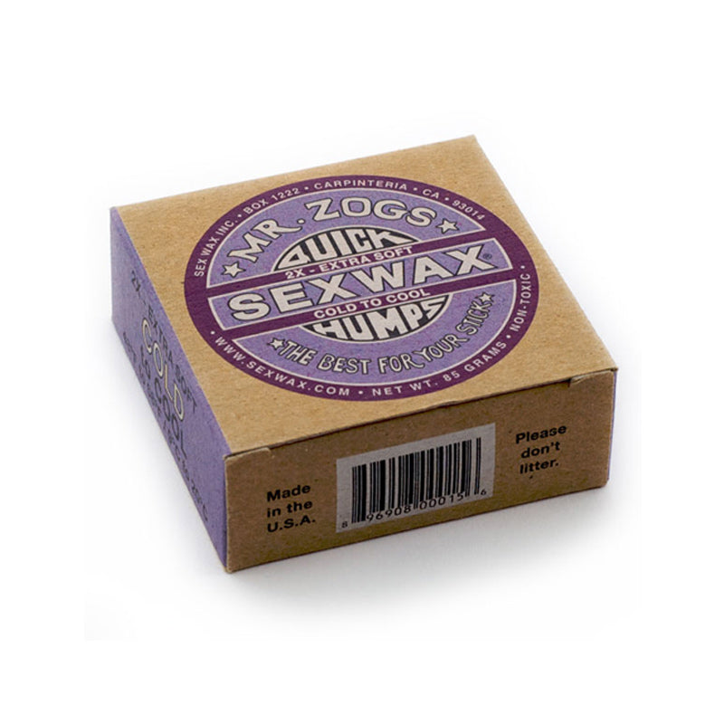 Sex Wax Quick Humps Wax - Cold to Cool - Purple