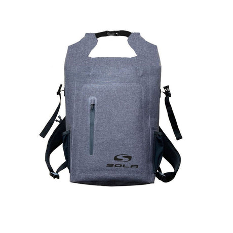 Sola Double Chamber Backpack - Grey / Black