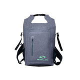 Sola Double Chamber Backpack - Grey / Mint