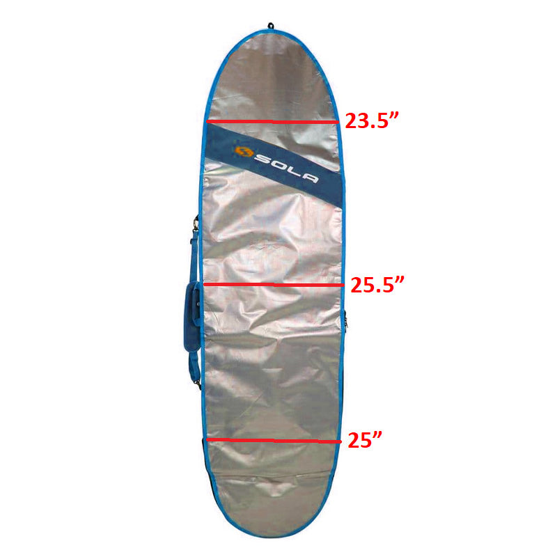 Sola 7ft 6 Mini Mal 6mm Board Bag - Specifications