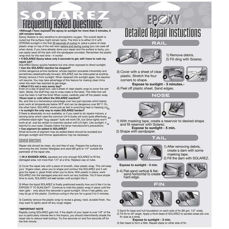 Solarez Epoxy Ding Repair