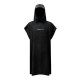 Sola Towel Changing Robe - Black