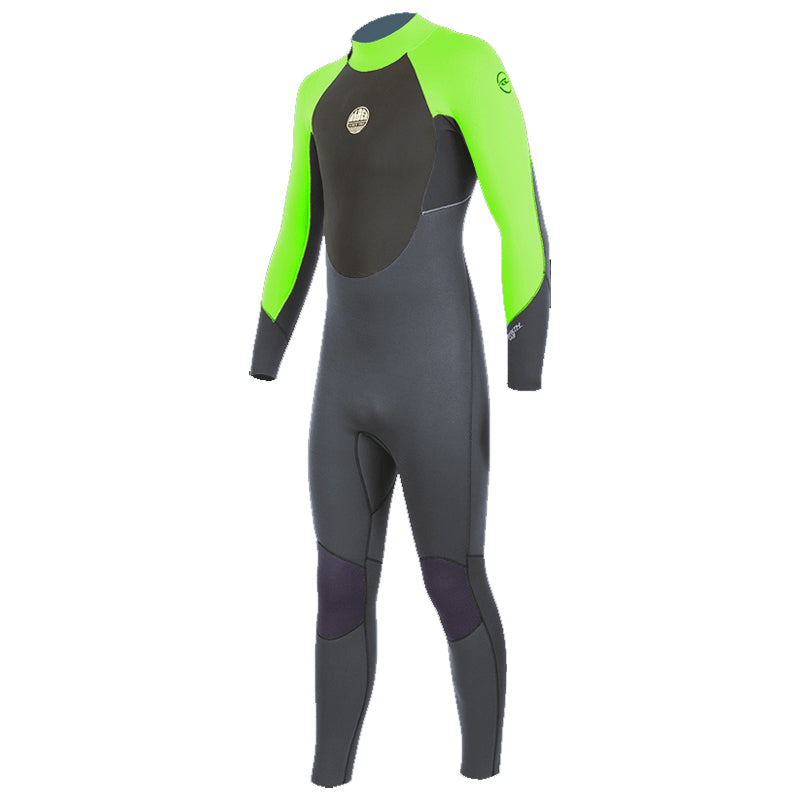 Alder Stealth Junior 4/3 Wetsuit - Lime