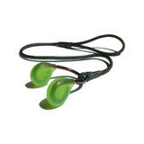 Three Waves Nose Clip (inc. helmet clip) - Lime Green