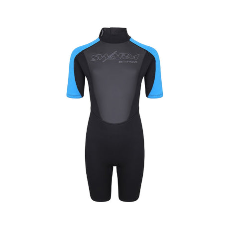 Typhoon Swarm3 Youth Shorty Wetsuit - Black/Blue