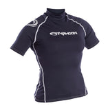 Typhoon Womens Short Sleeve Rashvest - Dark Teal