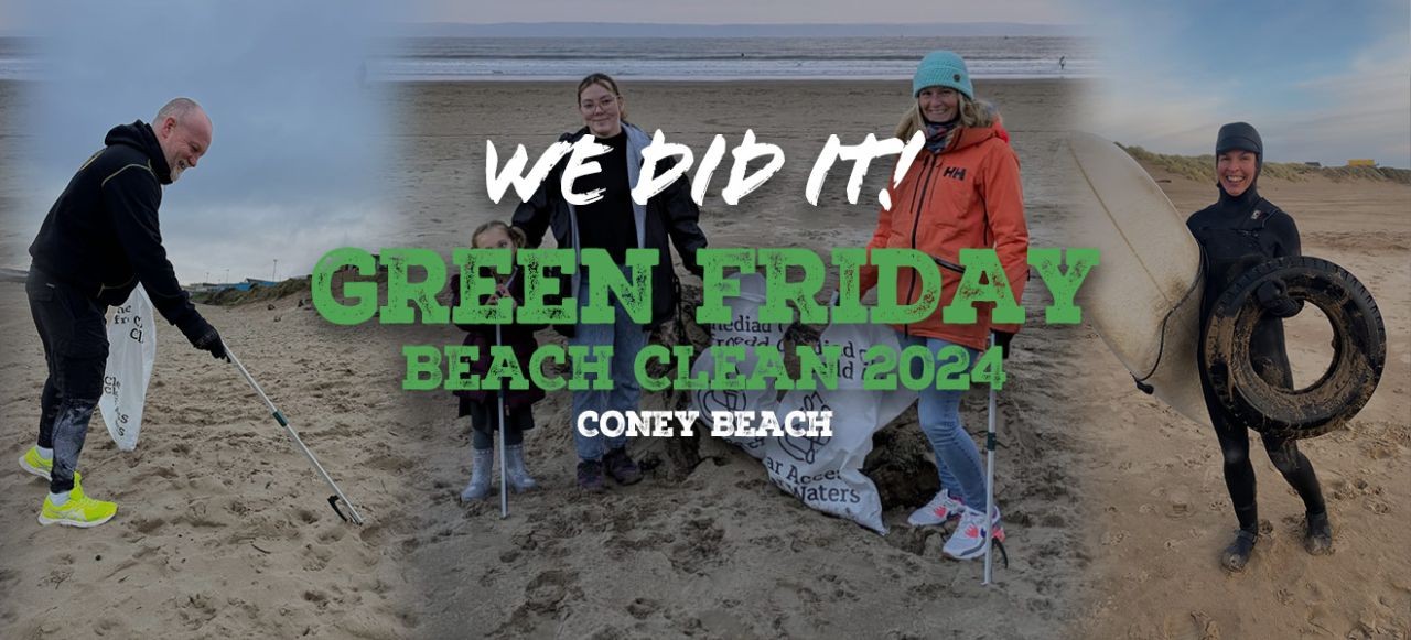 WE DID IT - OUR GREEN FRIDAY BEACH CLEAN, 2024