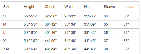 NRS mens drysuit sizing 2024