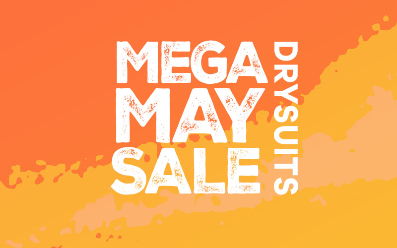 mega may sale drysuits