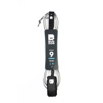 Bulldog Knee Leash 9ft - Black/White