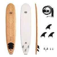 CBC Cal Bear Surfboard 9ft 0 - Wood Grain