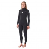 Dawn Patrol 4/3 CZ Wetsuit Womens - Black